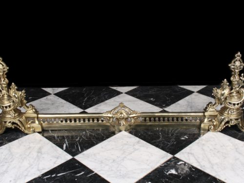 French brass fender